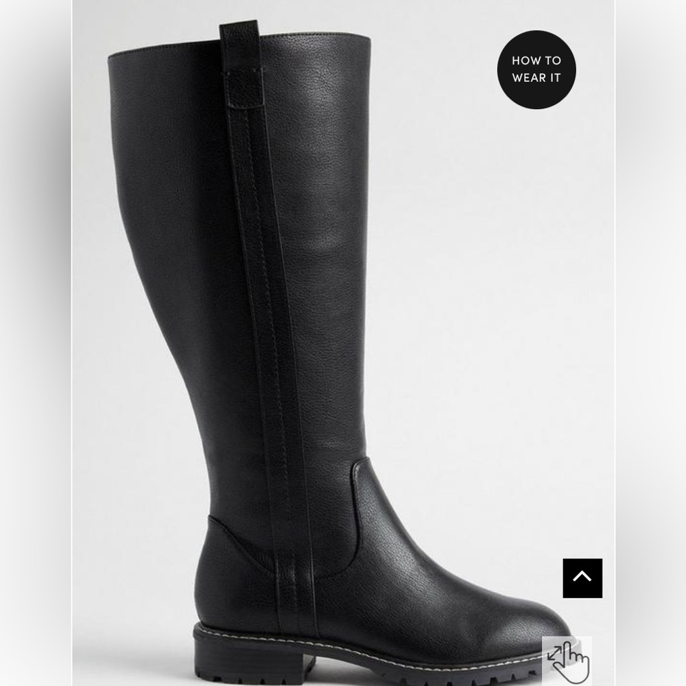 Torrid Knee High Black Boots